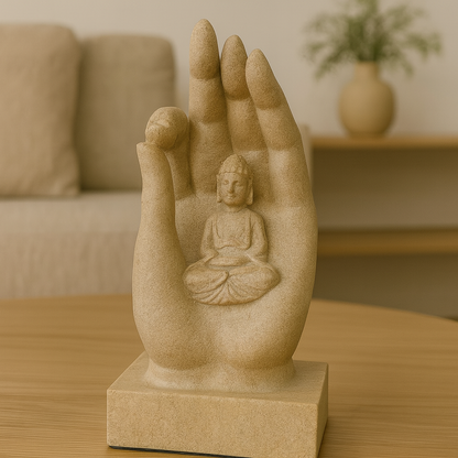 Mano Protectora con Buda