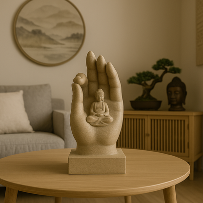 Mano Protectora con Buda