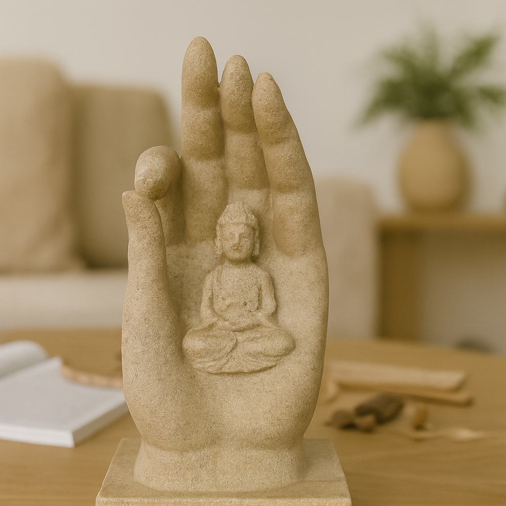 Mano Protectora con Buda