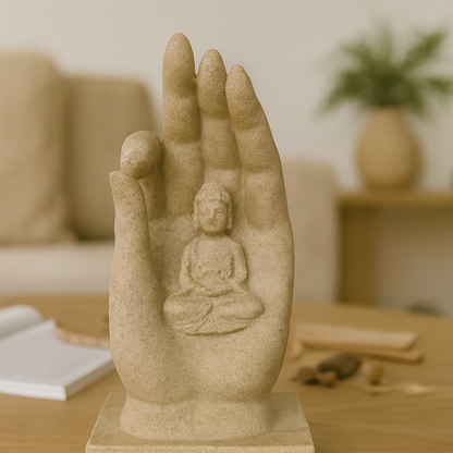 Mano Protectora con Buda