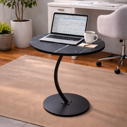 Mesa Auxiliar Redonda para Living