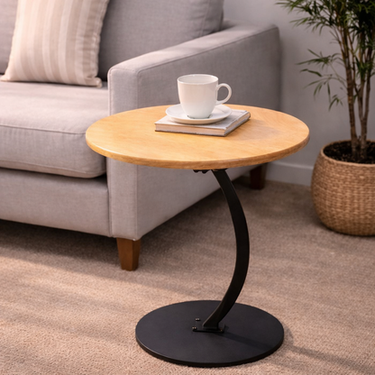 Mesa Auxiliar Redonda para Living