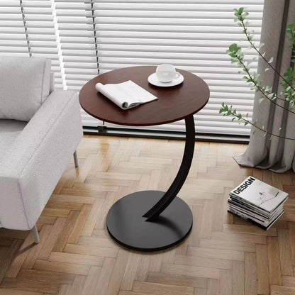 Mesa Auxiliar Redonda para Living