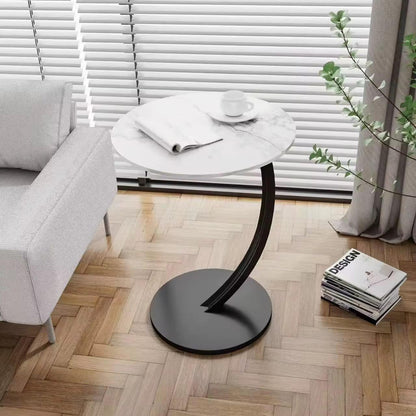 Mesa Auxiliar Redonda para Living