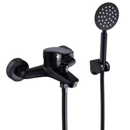 Monocomando Para Ducha Negro