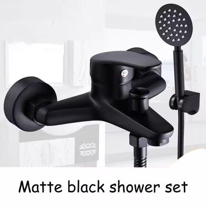 Monocomando Para Ducha Negro