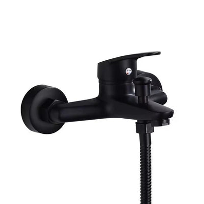 Monocomando Para Ducha Negro