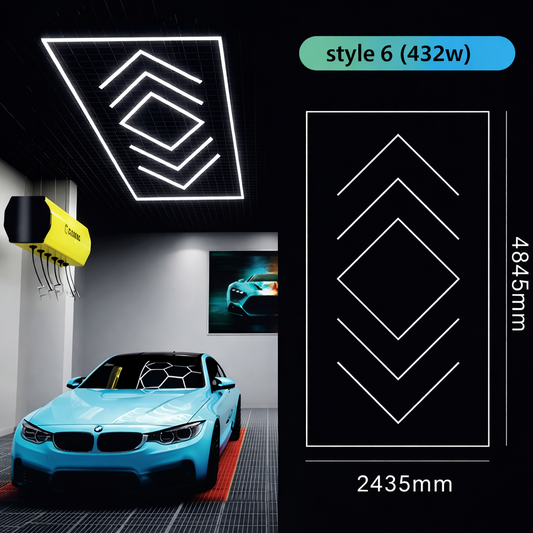 Panel Luz Led Diseño Flecha