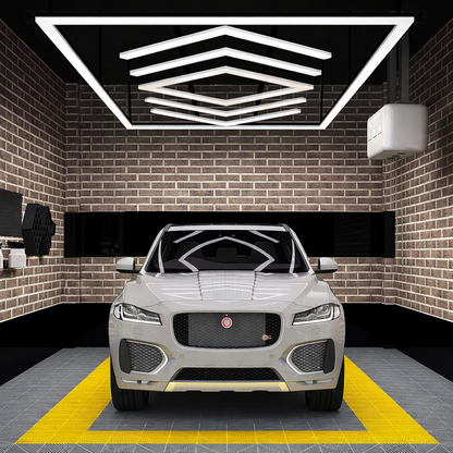 Panel Luz Led Diseño Flecha