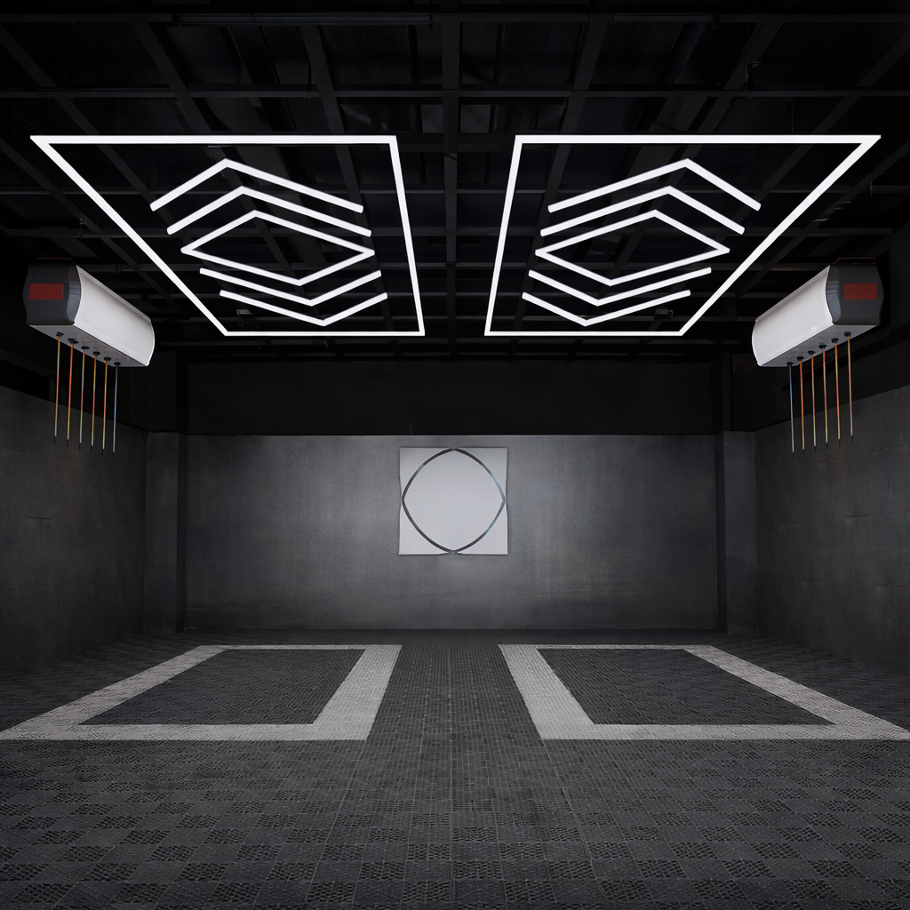 Panel Luz Led Diseño Flecha