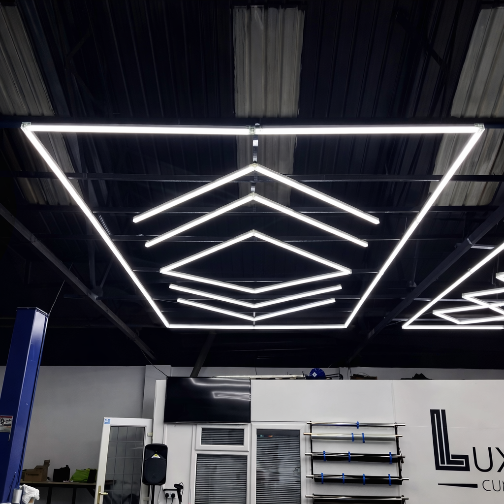 Panel Luz Led Diseño Flecha