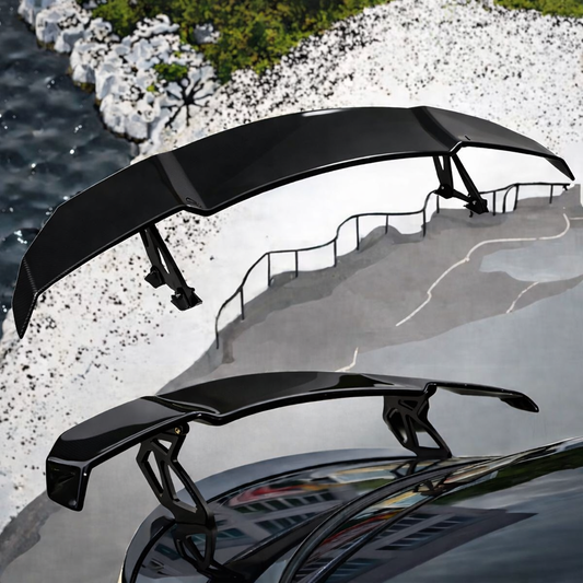 Alerón Trasero Negro Piano