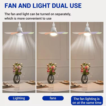 FOCO VENTILADOR SMART LED 21W + CONTROL REMOTO
