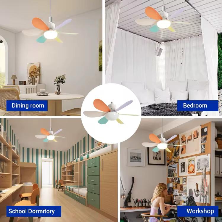 FOCO VENTILADOR SMART LED 21W + CONTROL REMOTO