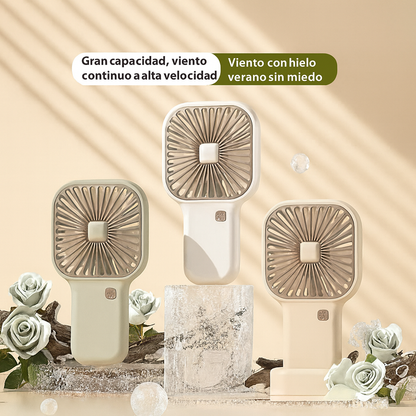 Mini Ventilador Recargable de Mano