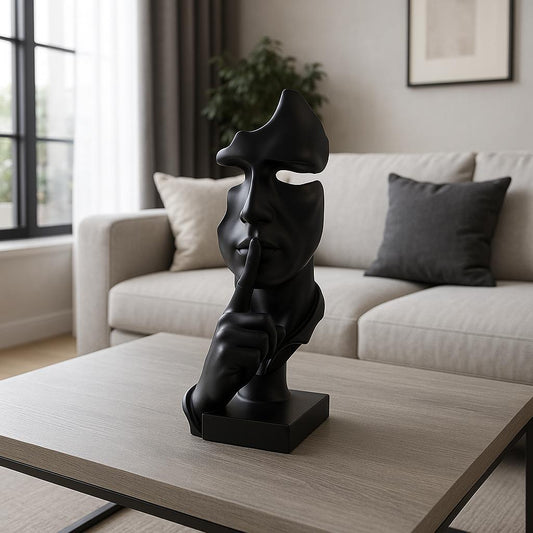 Estatuilla del Silencio de Arte Abstracto - ALTOQUE