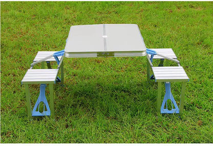 Juego Mesa y Sillas Jardín Plegable