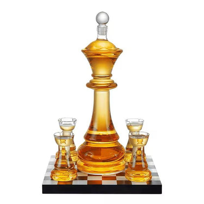 Decantador de Bebidas Tipo Ajedrez