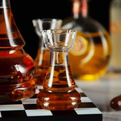 Decantador de Bebidas Tipo Ajedrez