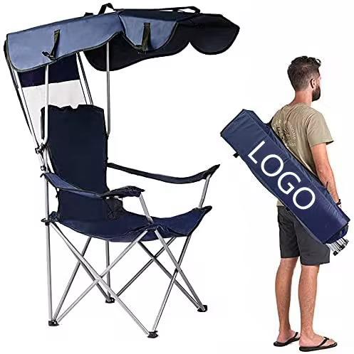 Silla Plegable con Sombrilla