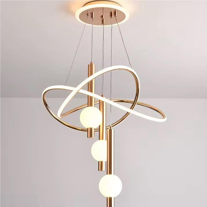 Lampara Colgante Elegante LED 3 Tonos de Luz