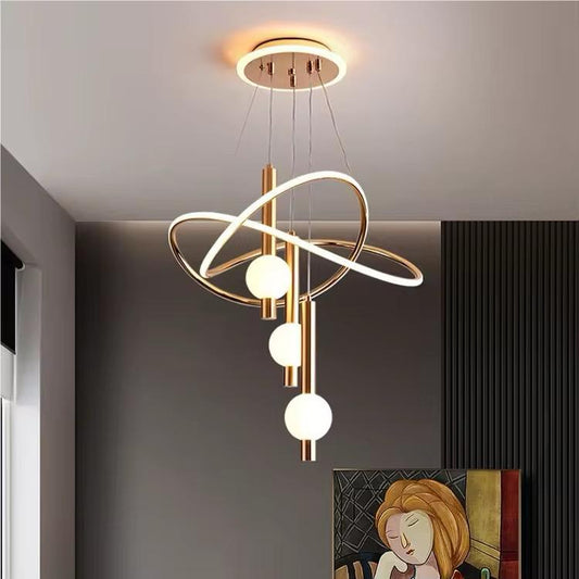 Lampara Colgante Elegante LED 3 Tonos de Luz