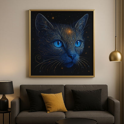 Cuadro Decorativo "Gato Cósmico" - ALTOQUE