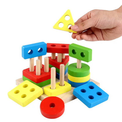 Juego Didáctico Montessori de Encastre - ALTOQUE