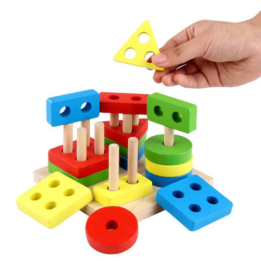 Juego Didáctico Montessori de Encastre - ALTOQUE