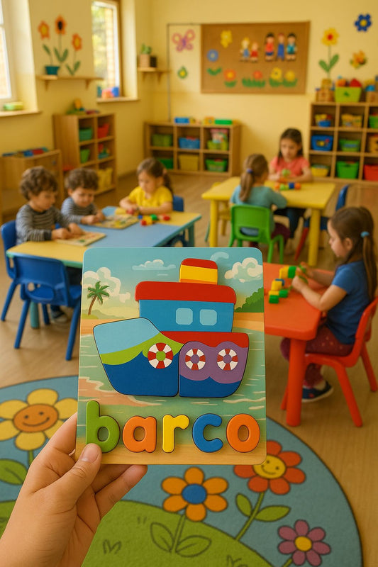 Puzzles en Madera con Palabras - ALTOQUE
