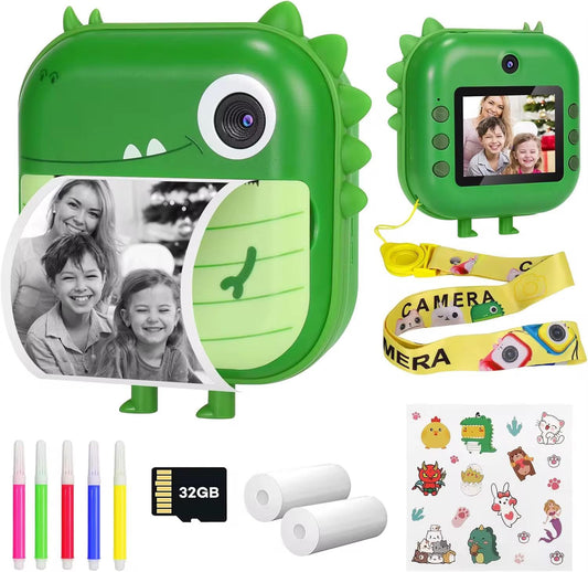 Cámara De Fotos Infantil Con Impresión Instantánea - ALTOQUE