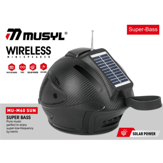 Parlante Portátil Modelo Casco con Bluetooth / Radio FM / USB / SD - ALTOQUE