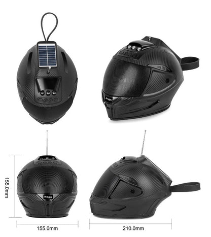 Parlante Portátil Modelo Casco con Bluetooth / Radio FM / USB / SD - ALTOQUE